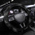 New Zealand Silver Fern Football Steering Wheel Cover Go Aotearoa Grunge Black - Polynesian Pride