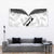Custom New Zealand Silver Fern Football Tapestry Go Aotearoa Grunge White - Polynesian Pride