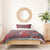 Custom New Caledonia Football Bedding Set Allez Les Cagous Grey Version - Polynesian Pride