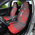 Custom New Caledonia Football Car Seat Cover Allez Les Cagous Grey Version - Polynesian Pride