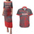 Custom New Caledonia Football Couples Matching Puletasi and Hawaiian Shirt Allez Les Cagous Grey Version - Polynesian Pride