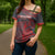 Custom New Caledonia Football Cross Shoulder Shirt Allez Les Cagous Grey Version - Polynesian Pride