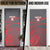 Custom New Caledonia Football Door Cover Allez Les Cagous Grey Version - Polynesian Pride