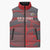 Custom New Caledonia Football Sleeveless Puffer Jacket Allez Les Cagous Grey Version - Polynesian Pride