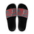 Custom New Caledonia Football Slide Sandals Allez Les Cagous Grey Version - Polynesian Pride