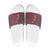 Custom New Caledonia Football Slide Sandals Allez Les Cagous Grey Version - Polynesian Pride