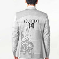 Custom New Caledonia Football Blazer Allez Les Cagous White Version - Polynesian Pride