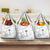Custom New Caledonia Football Grocery Bag Allez Les Cagous White Version - Polynesian Pride