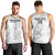 Custom New Caledonia Football Men Tank Top Allez Les Cagous White Version - Polynesian Pride