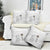 Custom New Caledonia Football Pillow Cover Allez Les Cagous White Version - Polynesian Pride