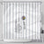 Custom New Caledonia Football Shower Curtain Allez Les Cagous White Version - Polynesian Pride