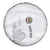 Custom New Caledonia Football Spare Tire Cover Allez Les Cagous White Version - Polynesian Pride