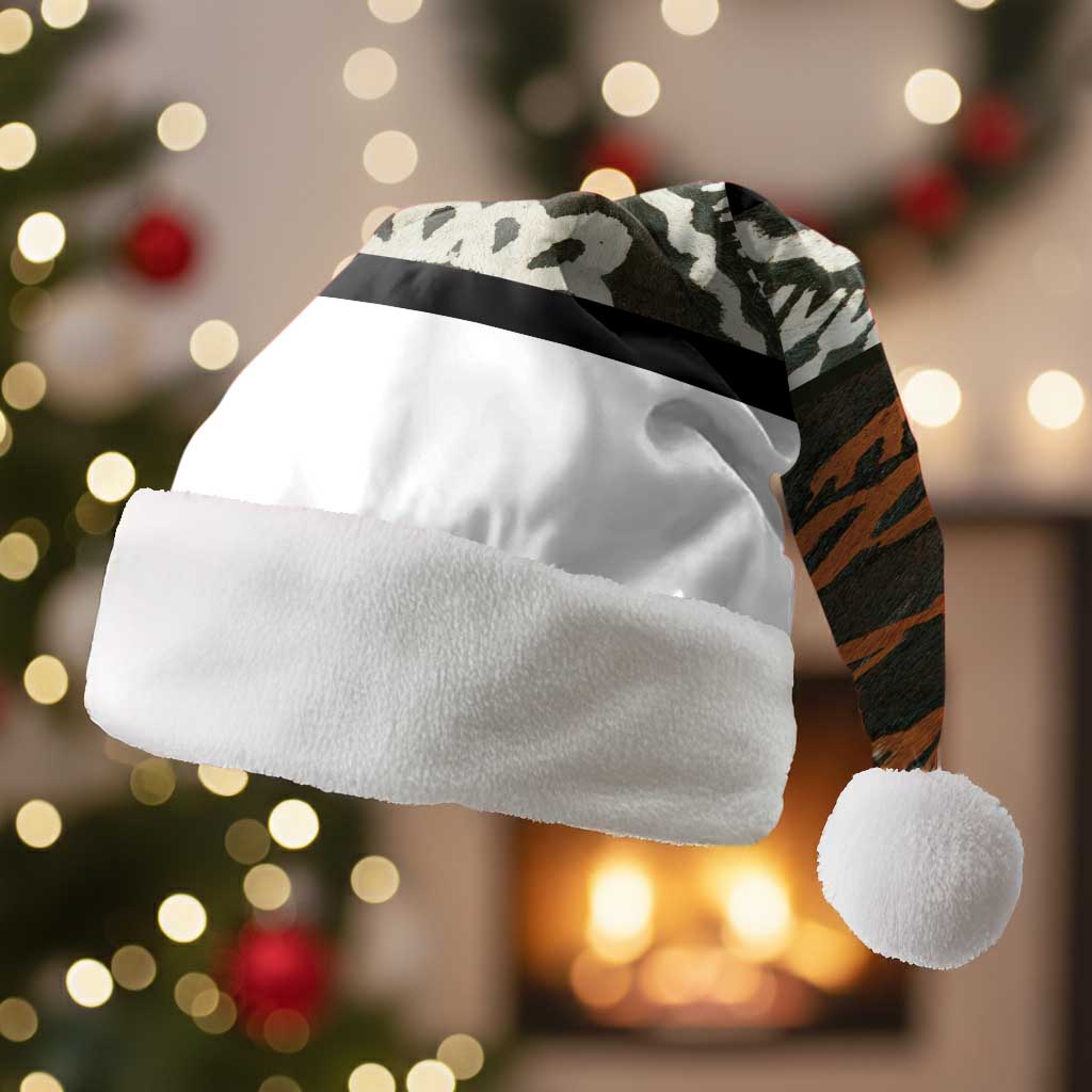 Bula Fiji Tapa Christmas Santa Hat Fijian Masi Vintage Vibes LT14 Without Fur Brown - Polynesian Pride
