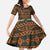 Bula Fiji Tapa Family Matching Off The Shoulder Long Sleeve Dress and Hawaiian Shirt Fijian Masi Vintage Vibes - Polynesian Pride