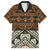 Bula Fiji Tapa Family Matching Puletasi and Hawaiian Shirt Fijian Masi Vintage Vibes - Polynesian Pride