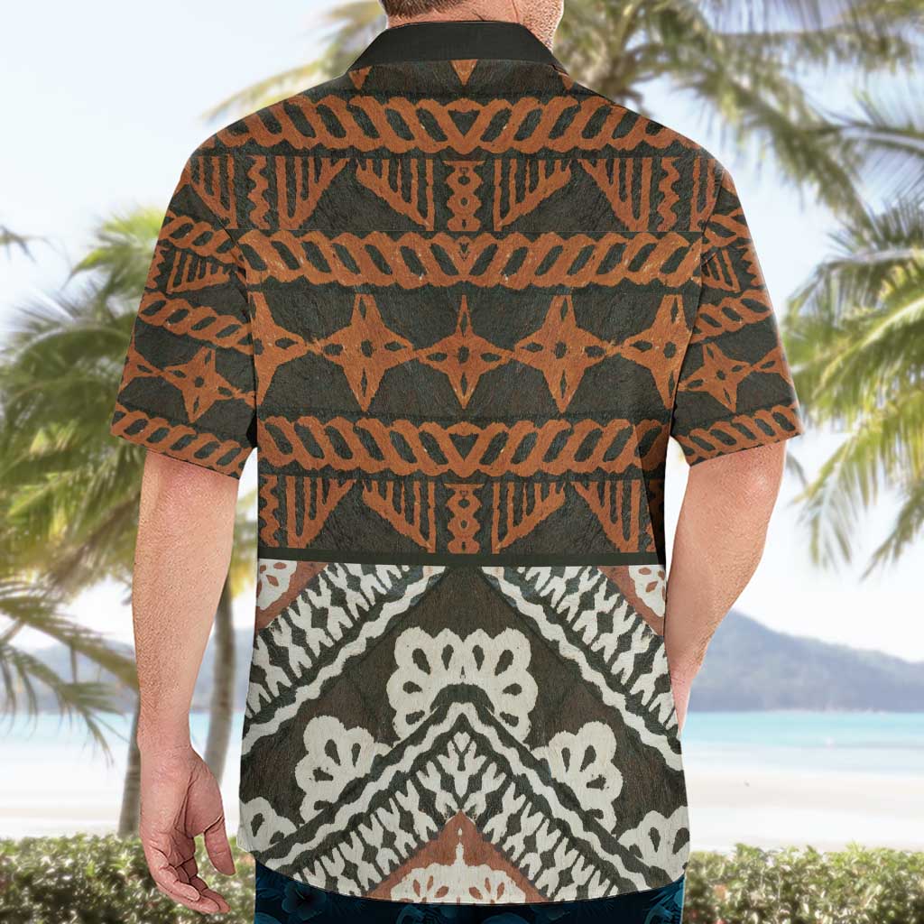 Bula Fiji Tapa Hawaiian Shirt Fijian Masi Vintage Vibes LT14 - Polynesian Pride