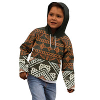 Bula Fiji Tapa Kid Hoodie Fijian Masi Vintage Vibes LT14 - Polynesian Pride