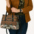 Bula Fiji Tapa Leather Bag Fijian Masi Vintage Vibes - Polynesian Pride