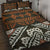 Bula Fiji Tapa Quilt Bed Set Fijian Masi Vintage Vibes - Polynesian Pride