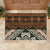 Bula Fiji Tapa Rubber Doormat Fijian Masi Vintage Vibes - Polynesian Pride