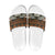Bula Fiji Tapa Slide Sandals Fijian Masi Vintage Vibes - Polynesian Pride