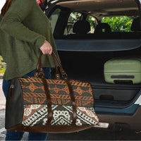 Bula Fiji Tapa Travel Bag Fijian Masi Vintage Vibes LT14 - Polynesian Pride