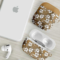 Kuvui Bula Fiji AirPods Case Fijian Tapa Seamless Hibiscus - Polynesian Pride