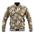 Kuvui Bula Fiji Baseball Jacket Fijian Tapa Seamless Hibiscus - Polynesian Pride