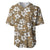 Kuvui Bula Fiji Baseball Jersey Fijian Tapa Seamless Hibiscus - Polynesian Pride