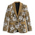 Kuvui Bula Fiji Blazer Fijian Tapa Seamless Hibiscus - Polynesian Pride