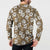 Kuvui Bula Fiji Button Sweatshirt Fijian Tapa Seamless Hibiscus - Polynesian Pride
