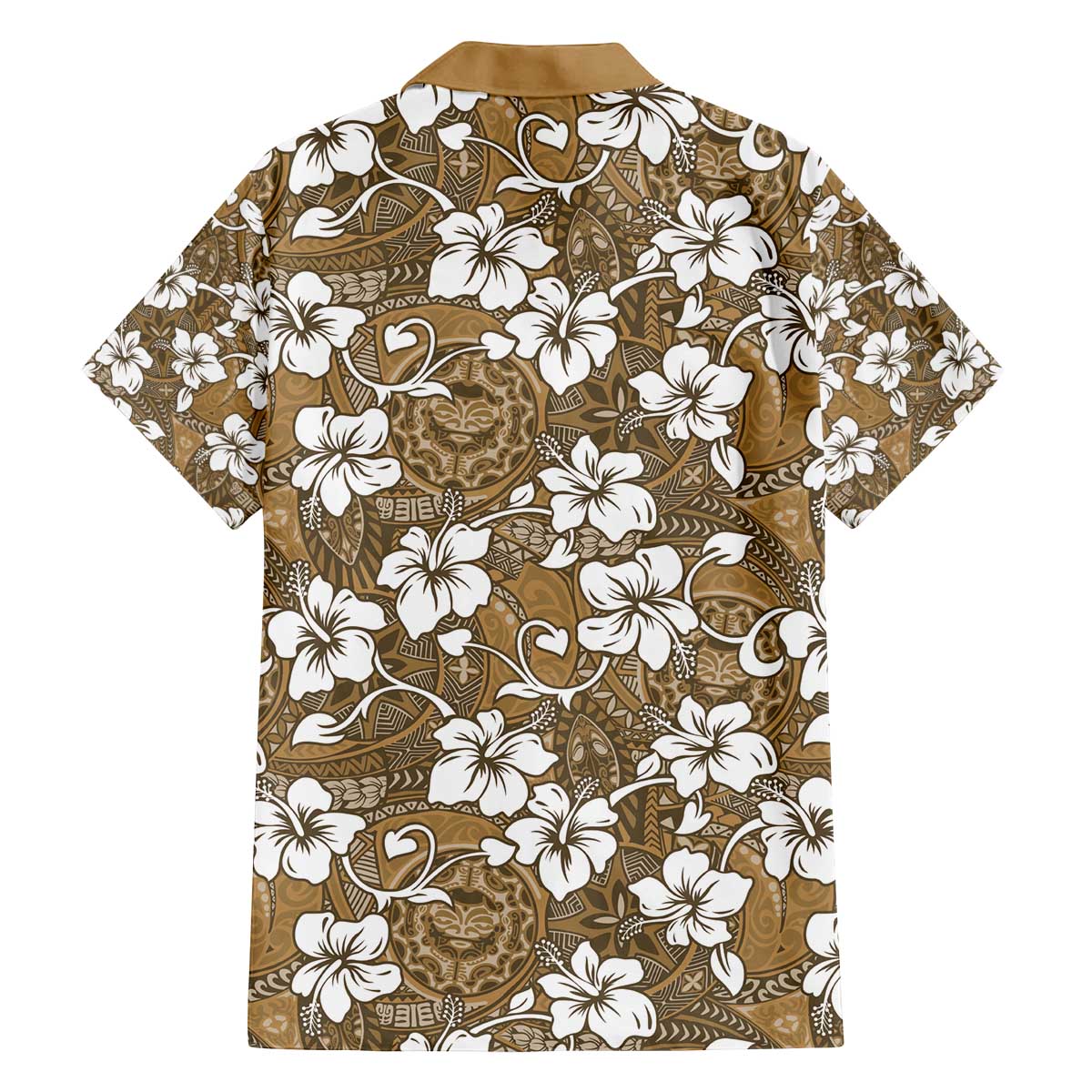 Kuvui Bula Fiji Family Matching Off The Shoulder Long Sleeve Dress and Hawaiian Shirt Fijian Tapa Seamless Hibiscus LT14 - Polynesian Pride