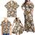 Kuvui Bula Fiji Family Matching Off Shoulder Maxi Dress and Hawaiian Shirt Fijian Tapa Seamless Hibiscus - Polynesian Pride
