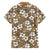 Kuvui Bula Fiji Family Matching Off Shoulder Maxi Dress and Hawaiian Shirt Fijian Tapa Seamless Hibiscus - Polynesian Pride
