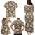 Kuvui Bula Fiji Family Matching Puletasi and Hawaiian Shirt Fijian Tapa Seamless Hibiscus - Polynesian Pride