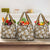 Kuvui Bula Fiji Grocery Bag Fijian Tapa Seamless Hibiscus - Polynesian Pride