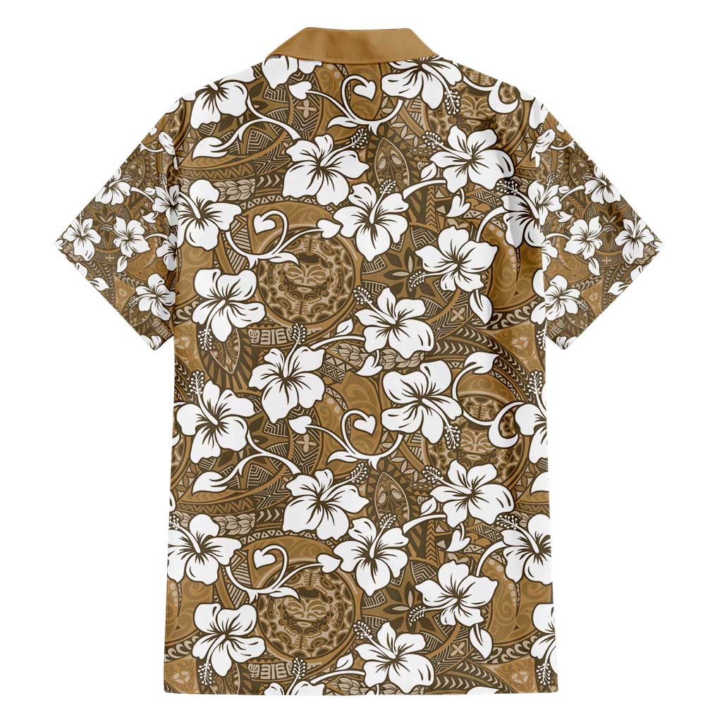 Kuvui Bula Fiji Hawaiian Shirt Fijian Tapa Seamless Hibiscus LT14 - Polynesian Pride