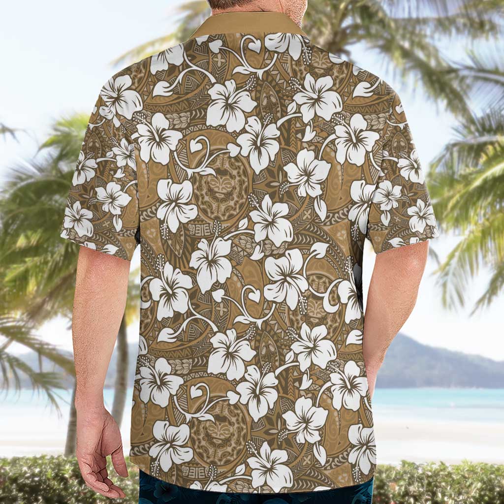 Kuvui Bula Fiji Hawaiian Shirt Fijian Tapa Seamless Hibiscus LT14 - Polynesian Pride