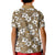Kuvui Bula Fiji Kid Polo Shirt Fijian Tapa Seamless Hibiscus - Polynesian Pride