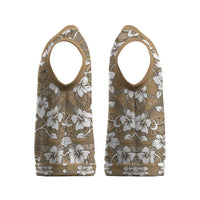 Kuvui Bula Fiji Christmas Knitted V-Neck Vest Fijian Tapa Seamless Hibiscus LT14 - Polynesian Pride
