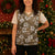 Kuvui Bula Fiji Christmas Knitted V-Neck Vest Fijian Tapa Seamless Hibiscus - Polynesian Pride