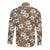 Kuvui Bula Fiji Long Sleeve Button Shirt Fijian Tapa Seamless Hibiscus - Polynesian Pride