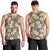 Kuvui Bula Fiji Men Tank Top Fijian Tapa Seamless Hibiscus - Polynesian Pride