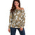 Kuvui Bula Fiji Off Shoulder Sweater Fijian Tapa Seamless Hibiscus - Polynesian Pride