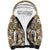 Kuvui Bula Fiji Sherpa Hoodie Fijian Tapa Seamless Hibiscus - Polynesian Pride