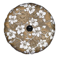 Kuvui Bula Fiji Spare Tire Cover Fijian Tapa Seamless Hibiscus LT14 - Polynesian Pride