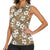 Kuvui Bula Fiji Women Sleeveless Polo Shirt Fijian Tapa Seamless Hibiscus - Polynesian Pride