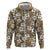 Kuvui Bula Fiji Zip Hoodie Fijian Tapa Seamless Hibiscus - Polynesian Pride