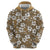 Kuvui Bula Fiji Zip Hoodie Fijian Tapa Seamless Hibiscus - Polynesian Pride