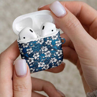 Karakarawa Bula Fiji AirPods Case Fijian Tapa Seamless Hibiscus - Polynesian Pride